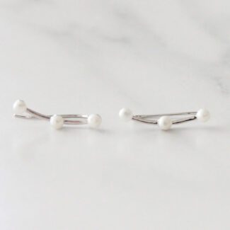 ARETES TREPADOR PERLAS TRIO