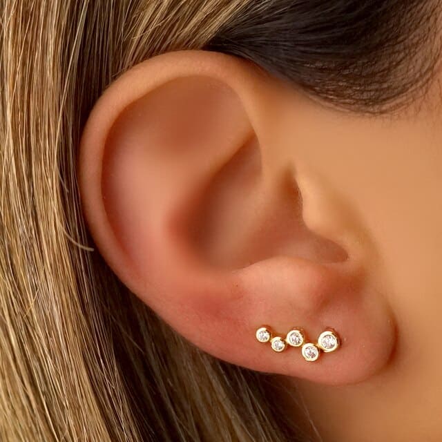 Climbers Earrings Glow Steps