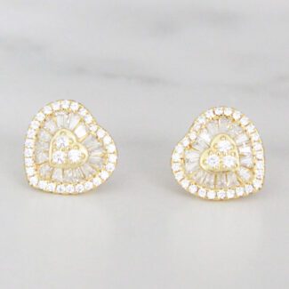 ARETES CORAZÓN PRINCESA