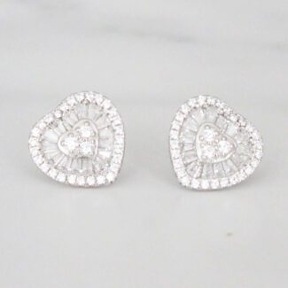 ARETES CORAZÓN PRINCESA