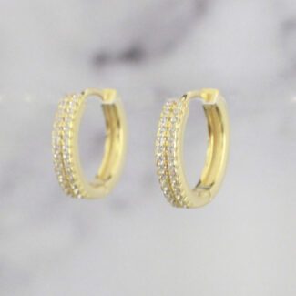 ARGOLLAS DE PLATA CON CIRCONES