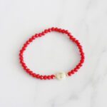 PULSERA CRISTALI INICIAL "T"