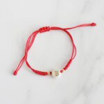 PULSERA HILO ROJO INICIAL "B"