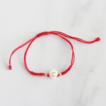 PULSERA HILO ROJO INICIAL "C"