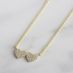 CADENA CORAZÓN BRUNA