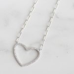 CADENA CORAZÓN CLIP