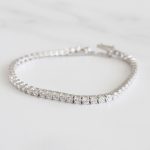 PULSERA TENIS LEONOR 2MM