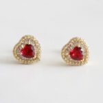 ARETES CORAZÓN BEATRIZ