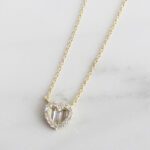 CADENA CORAZÓN LETI