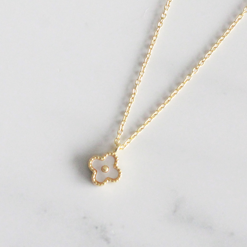 CADENA TRÉBOL LUZ MINI