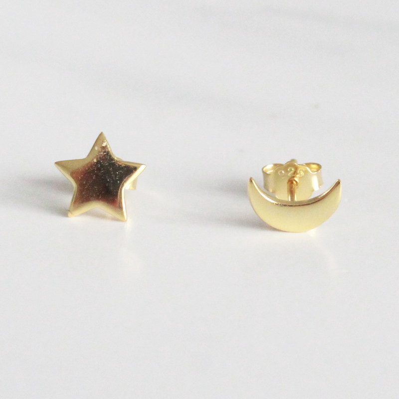 ARETES LUNA ESTRELLA M