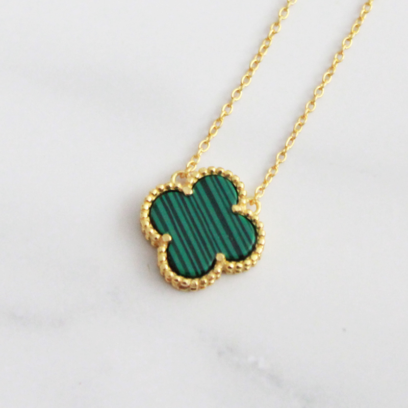 CADENA TRÉBOL VERDE