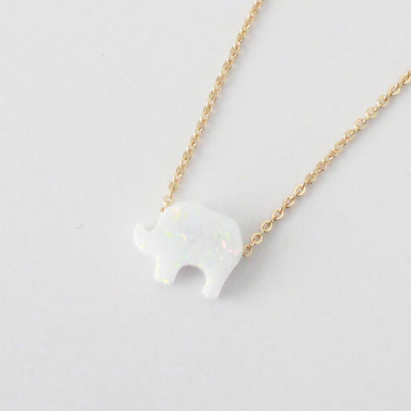 CADENA ELEFANTE BLANCO