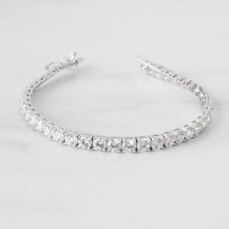 PULSERA TENIS LEONOR 4MM