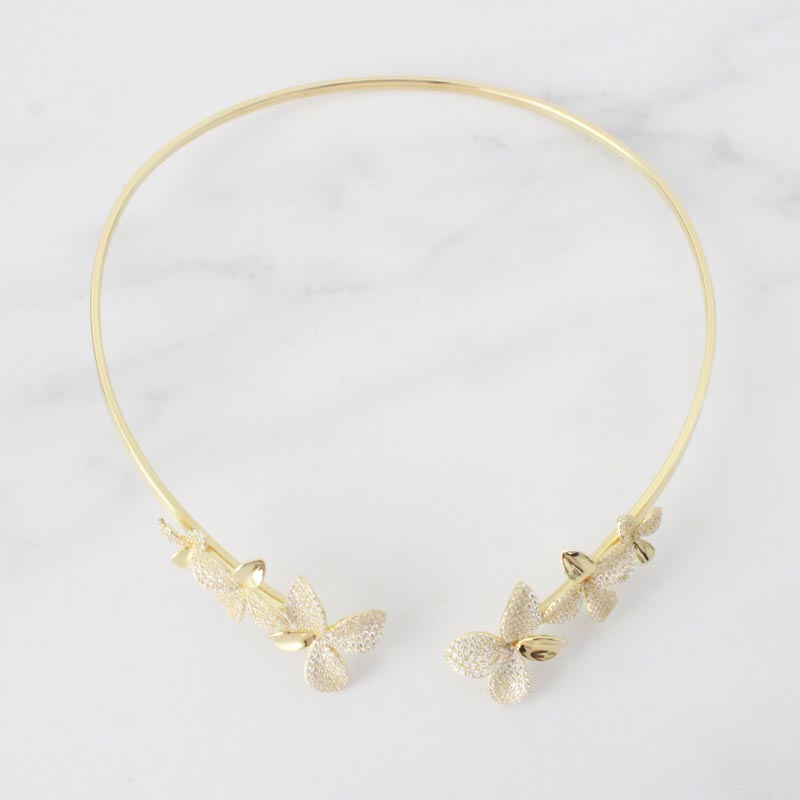 COLLAR  FLOR LAVANDA