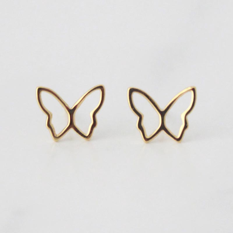ARETES MARIPOSA AZUCENA