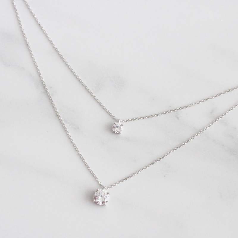 CADENA SOLITARIO DOBLE