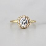 ANILLO SOLITARIO ROSETTA