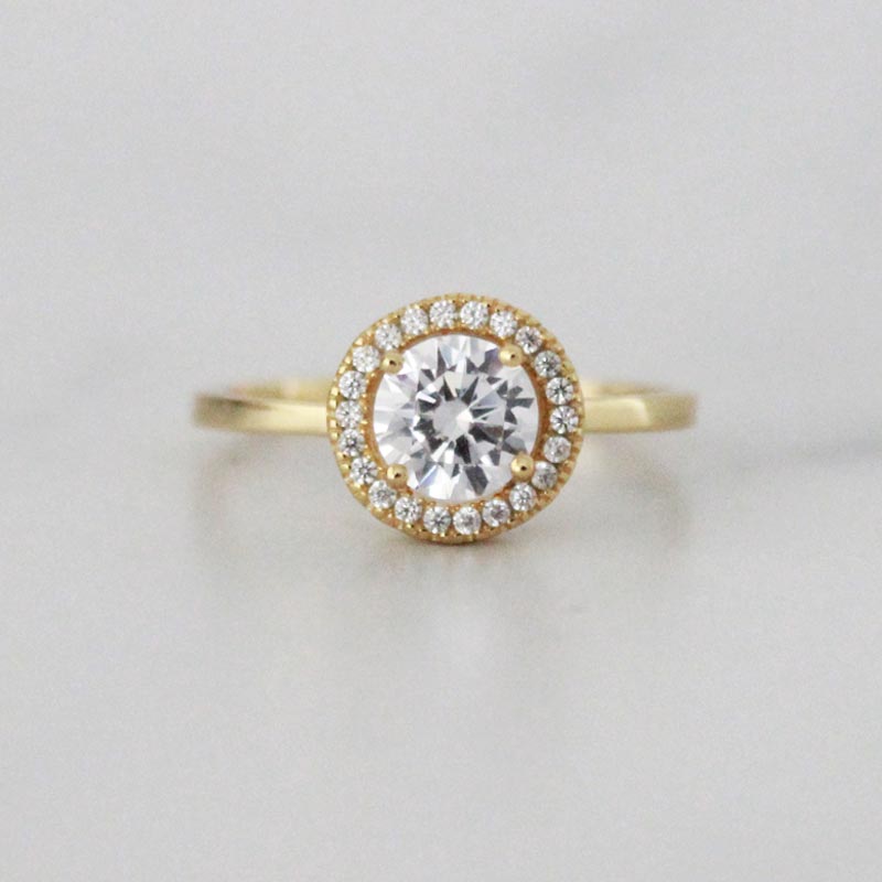 ANILLO SOLITARIO ROSETTA