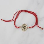 PULSERA HILO ROJO VIRGEN MILAGROSA