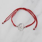 PULSERA HILO ROJO VIRGEN MILAGROSA