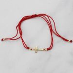PULSERA HILO ROJO CRUZ