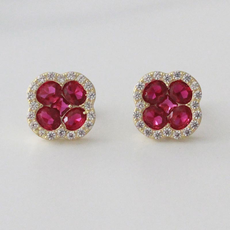 ARETES TRÉBOL CHIARA